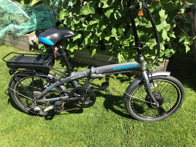 Apollo transport electric sales folding bike 20