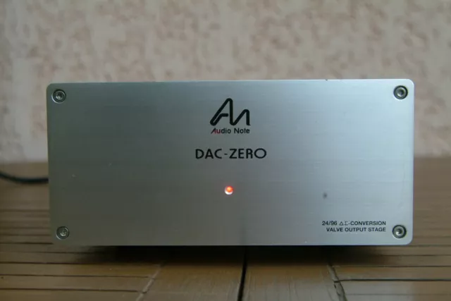 Audio Note DAC Zero   Superbe DAC à tube