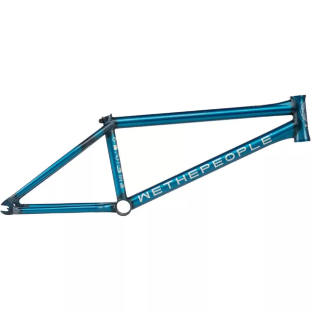 We The People Network BMX Frame - Matte Translucent Teal - 21.1" TT 100000623