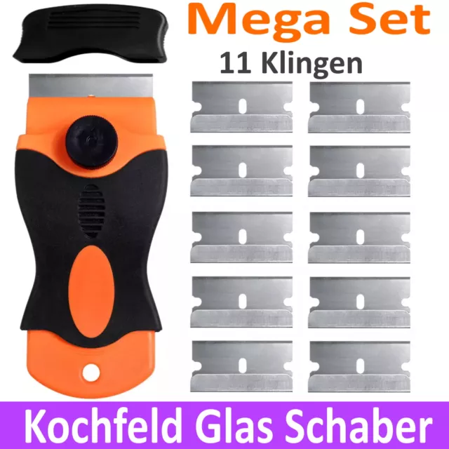 Ceranfeldschaber Kochfeldschaber Glasschaber Ersatzklingen Glas Schaber Klingen