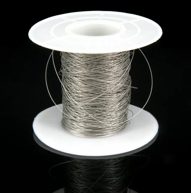 11 Yard（10M） Fine Diamond Cutting Wire Saw Blade Jade Metal Cutting Tool  00056
