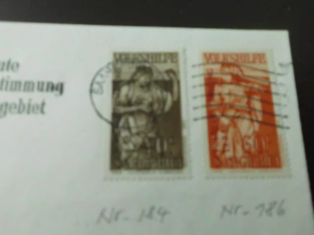 briefmarken - saargebiet  1935