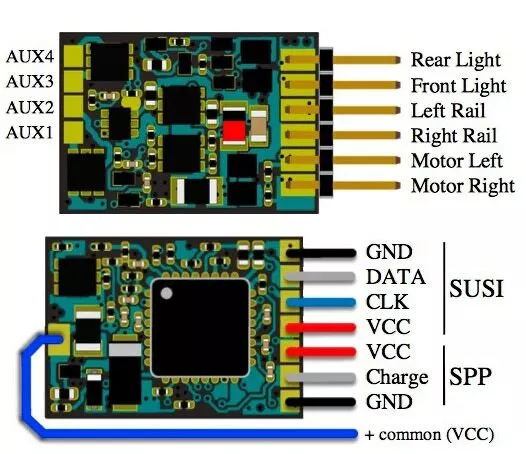 trainOmatic DCC Fahrzeugdecoder Lokommander 2 Micro - Neuware!!!