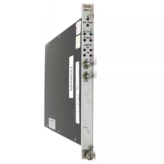 Joerger Model SMC-R Stepping Motor Controller Driver Plug-In CAMAC Module