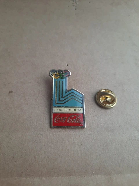 Pin’s Coca-Cola JO Lake Placid 1980 – Vintage – Édition Limitée
