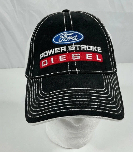 Ford Hat Power Stroke Diesel Embroidered Strapback Cap Adjustable NWOT/w/Defects