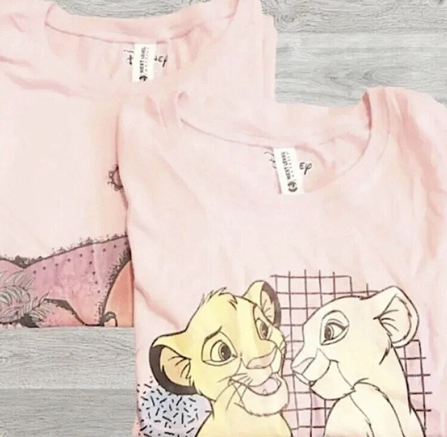 Disney Girls Lion King Short Sleeve Shirts