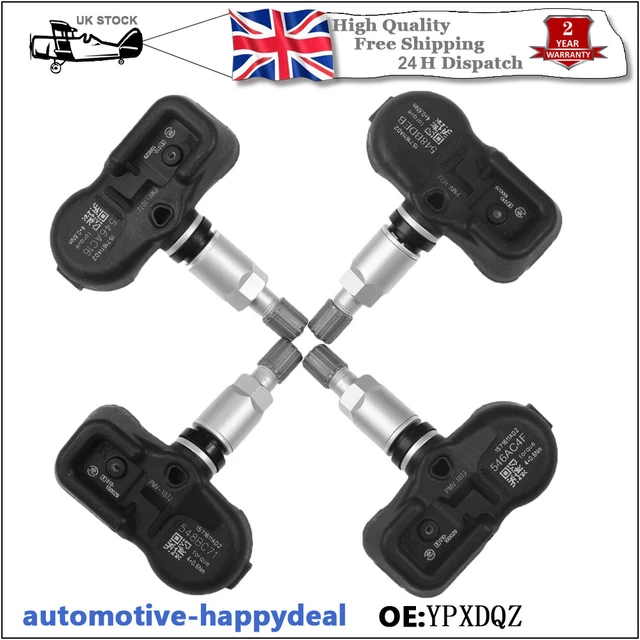 4PCS TPMS Tire Pressure Sensor – PMV-107J Fit Toyota Lexus OEM 42607-33021 Replacement