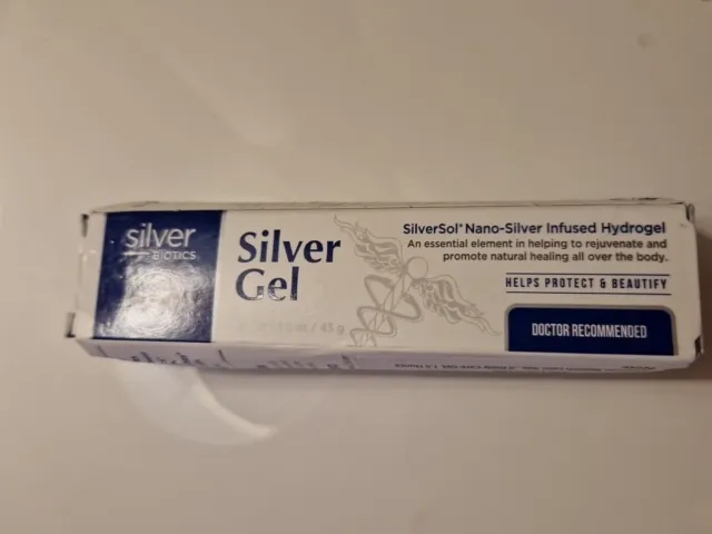 Silver Biotics Silver Gel Silver Sol Nano Silver Infused Hydrogel