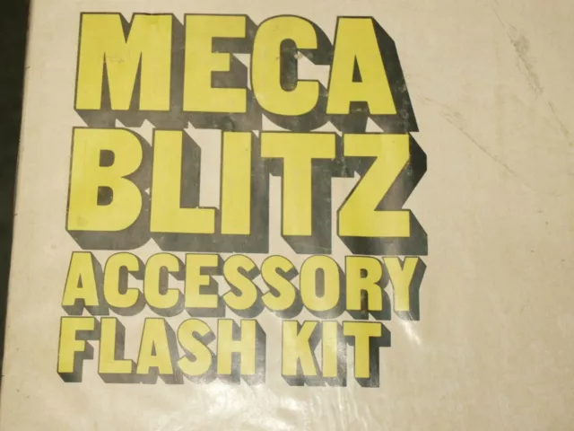 METZ MECABLITZ ACCESSORY FLASH  KIT for ELECTRONIC FLASHES NEW OLD STOCK