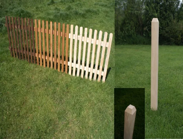 CF Da 1PZ Steccato Staccionata In Legno Per Giardino E Recinzioni Lungh CM 200 X - Foto 12