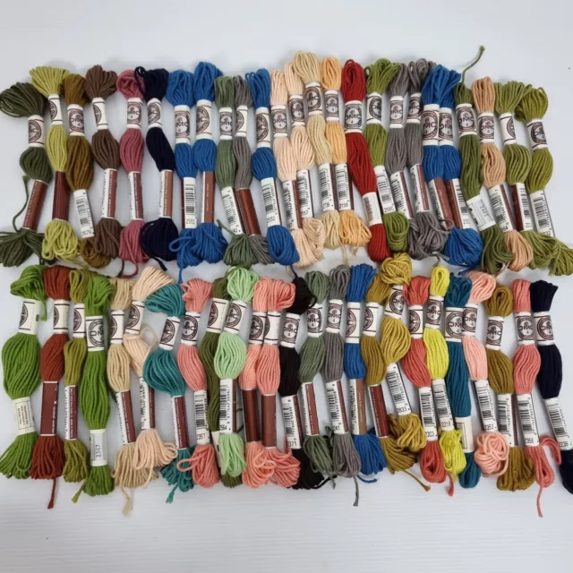 DMC Tapestry Embroidery Thread Bulk Lot 50 Skeins [lot1]