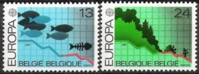 Belgien Nr.2263/64 ** Europa Cept 1986, postfrisch