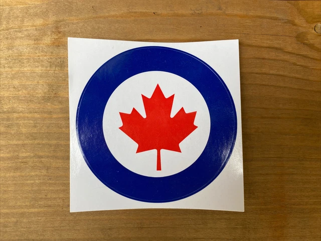 Official Sticker Of RCAF Royal Canadian Air Force Army GREAT PRICE