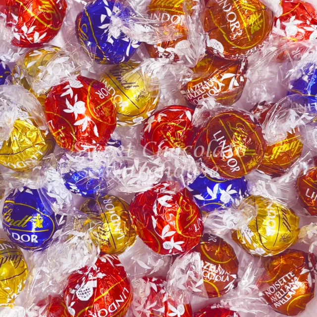 Lindt Lindor Assorted Chocolate Balls Mix 2kg - Minimum 160 Pieces