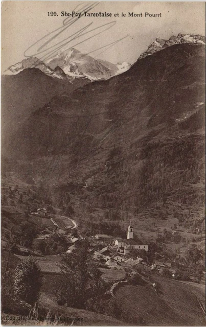 CPA SAINTE-FOY-TARENTAISE and Mont Pourri (1192731)