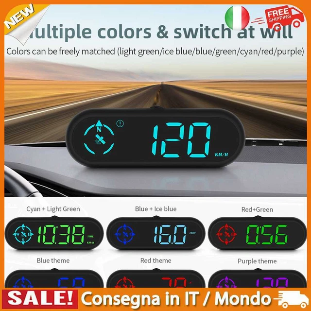 IT G9 Auto HUD Head-Up Display Multifunctional GPS On-board Computer Speeding Al