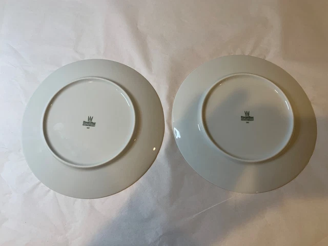 Bareuther Waldsassen Bavaria Germany Bird Floral Plates, Set Of 11 3