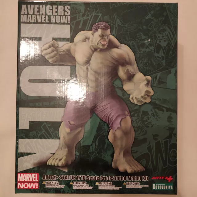 KOTOBUKIYA Marvel Now! Avengers Incredible HULK ArtFX + Statue im Maßstab 1/10