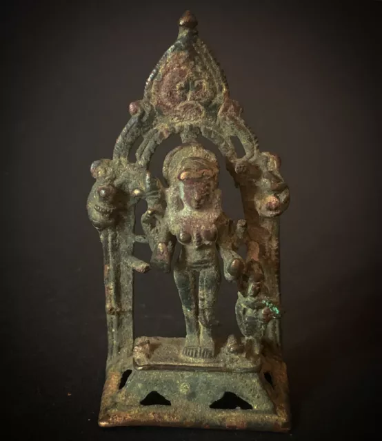 Indien Antique Indian Hindu Bronze Asia Buddha China Nepal Krishna Shiva Ganesha