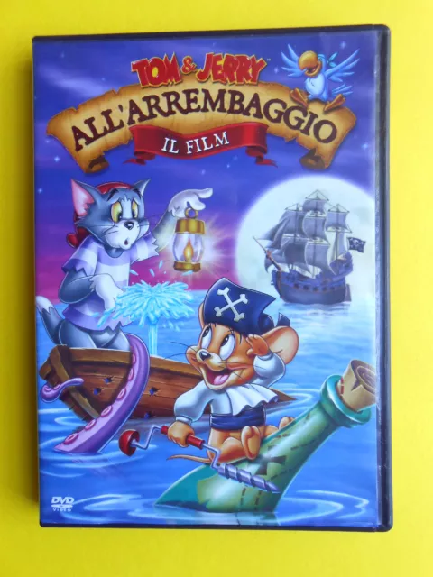 cartoni animati dvds tom & jerry all'arrembaggio il film tom and jerry cartoons