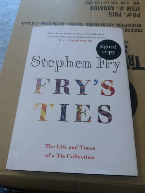 Fry's Ties by Stephen Fry. Exclusive Signed Edition.