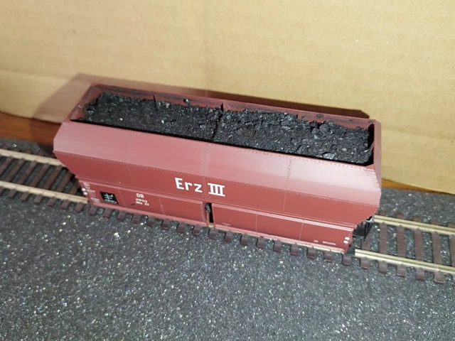 LE4891 ELECTROTREN HO Wagon trémie houiller SNCF EDF 055 6 668-3 gris EUR 24,99 - FR