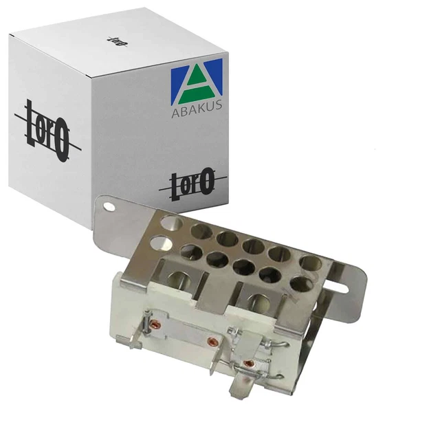 REGOLATORE RESISTENZA ABACO VENTILATORE INTERNO adatto per FORD TRANSIT | 133-017-006