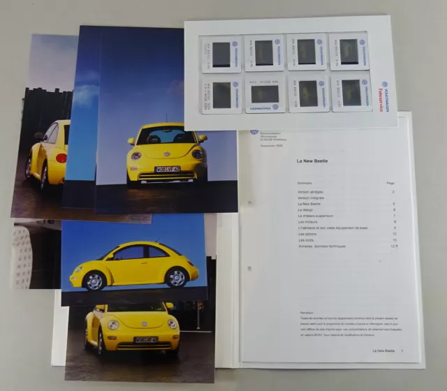 Dossier de presse VW New Beetle de 09/1998 2