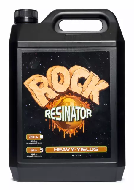 Rock Resinator Heavy Yields Bloom Stimulator Flowering Booster Resonator 5 Litre