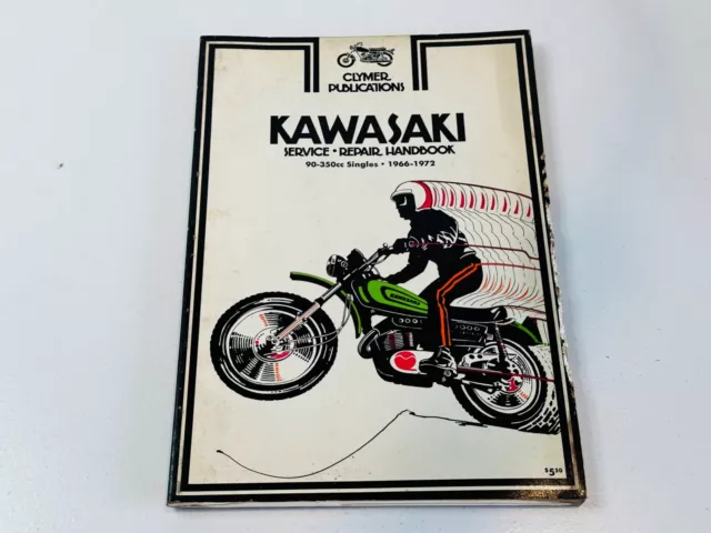 Clymer Kawasaki Service Manual 1966 1967 1968 1969 1970 1971 1972 F5 F8 F4 F7 F3