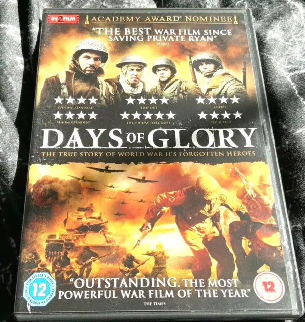 Dvd Days Of Glory DVD Cert 12 French 2006 Movie