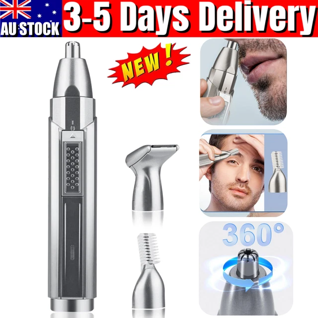 Electric Nose Ear Hair Trimmer Remover Men Professional Rechargeable Clipper USB