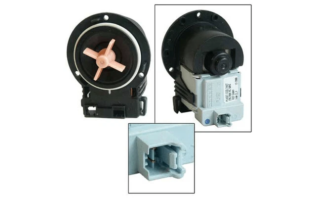 Moteur De Pompe De Vidange Pour Lave-linge Vedette - Réf. Plaset 74427 / G6041