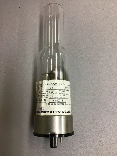 Hamamatsu Hollow Cathode Lamp L233-38NU  Element Sr (B14)