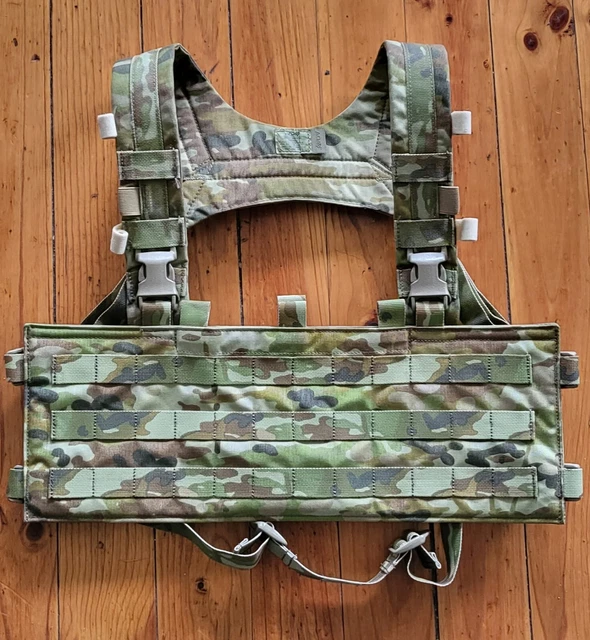 VERY RARE AUSTRALIAN ADA TBAS AMCU Chest rig Battle Bra multicam dpdu ...