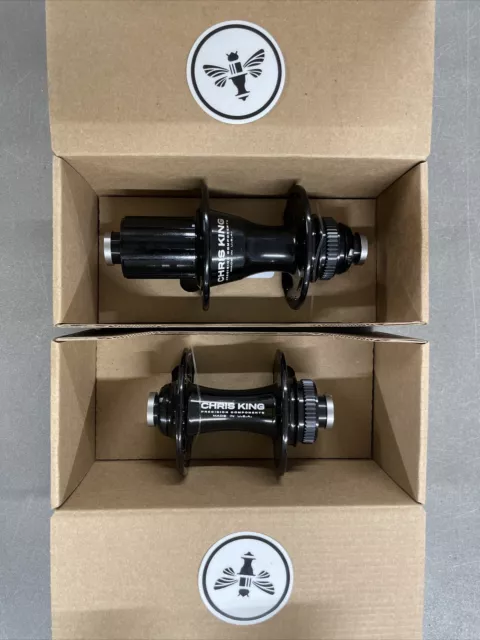 Chris King R45D CL Hubs Road Centrelock Black Shimano HG 142mm & 100mm 24 Hole