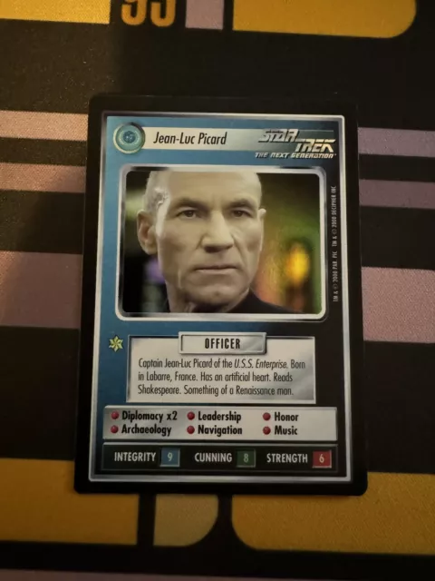 Star Trek CCG 1E - Reflections Ultra Rare Foil - Jean-Luc Picard