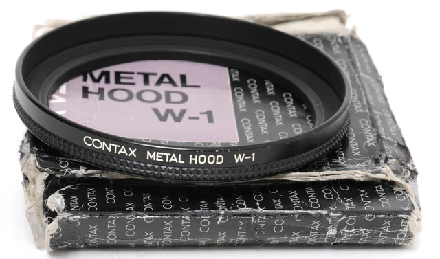 Contax Metal Hood W-1 82mm mint condition