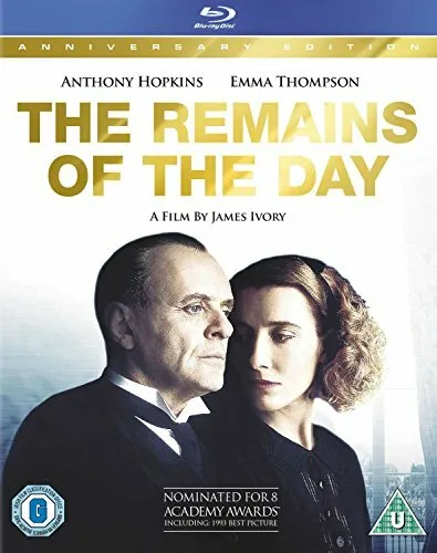 The Remains of the Day (Anniversary Edition) [Blu-ray] [1993] [Region Free]