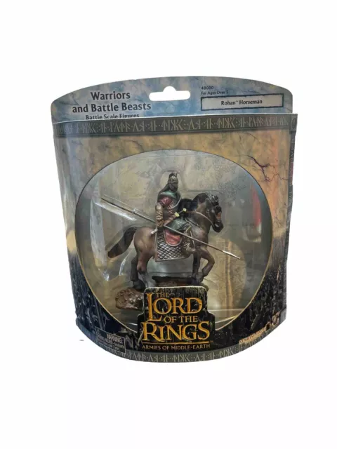 Lord Of The Rings Armies Of Middle Earth Rohan Horseman #48000 Figure Play Along