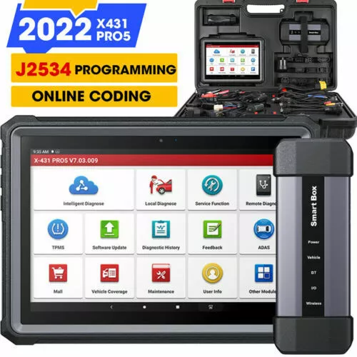 LAUNCH X431 PRO 5 2024 New Global Ver. Diagnostic Tool J2534 Programming OBD2