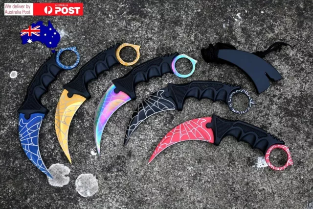 Claw Karambit Knife-tactical Survival knife-hunting and camping knife-Neck knife