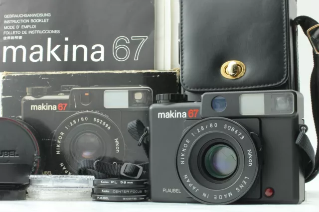 All Works【MINT+++ in Box】 Plaubel Makina 67 6x7 Medium Format Film Camera JAPAN
