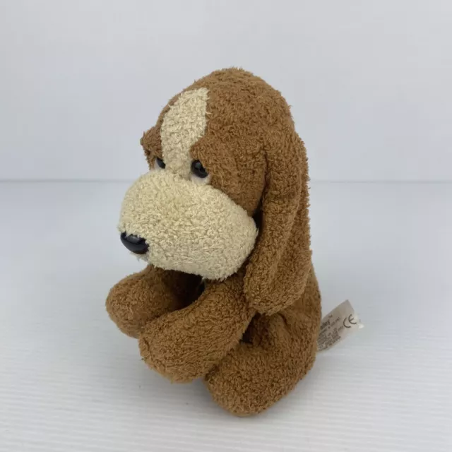 Russ Berrie Bailey Plush Luv Pets Dog 13cm Soft Stuffed Chamois Puppy Brown