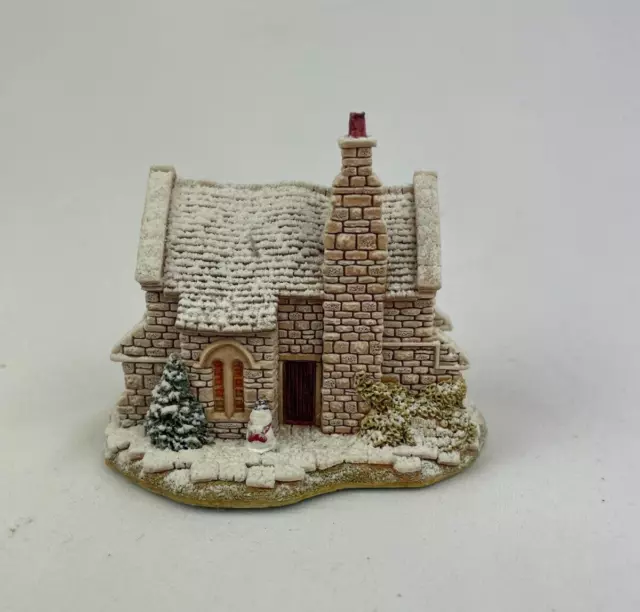 Lilliput Lane - St. Joseph School - Christmas Collection - Excellent Condition