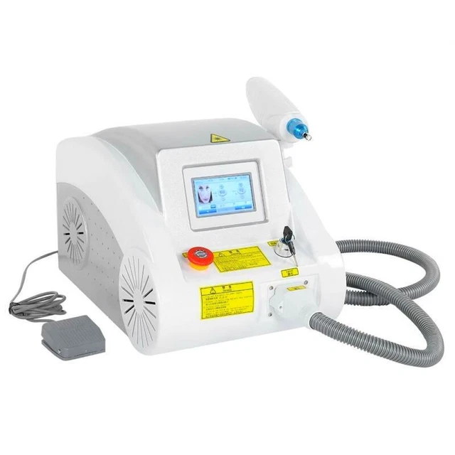 EU-Stecker Laser-Tattoo-Entfernungsmaschine ND Yag Q-Switched
