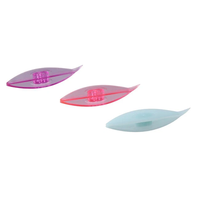 Rosa, lila, blau Shuttles Plastik Plastik-Shuttles  Nähen
