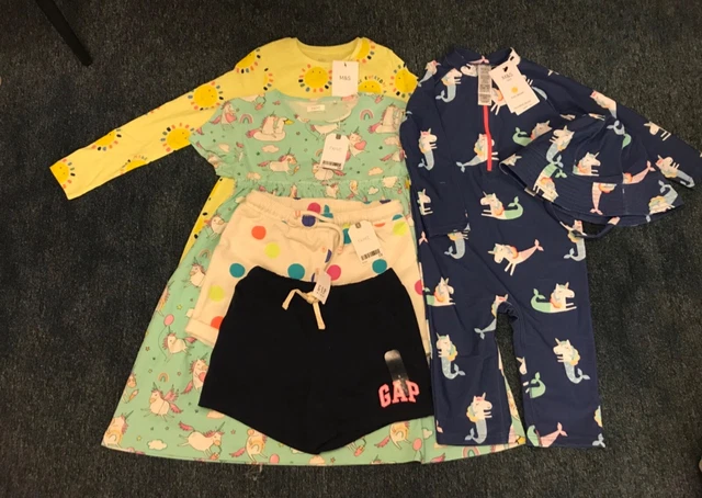 Brand New Girls M&S and Next Bundle Size 6-7yo/122cm