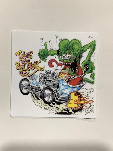 Tales of the Rat Fink ~ Theme Sticker - 10 sticker random pack Big Daddy Ed Roth